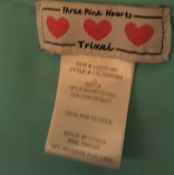 Green small size blouse - Picture 5 of 5